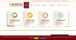 Desktop Screenshot of heros.pl